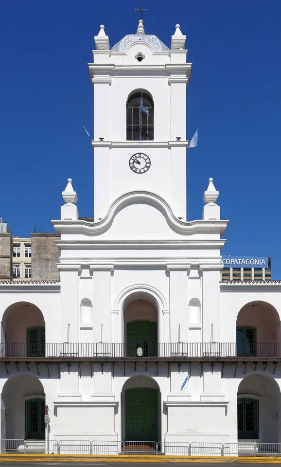 Cabildo of Buenos Aires, central structure with tower