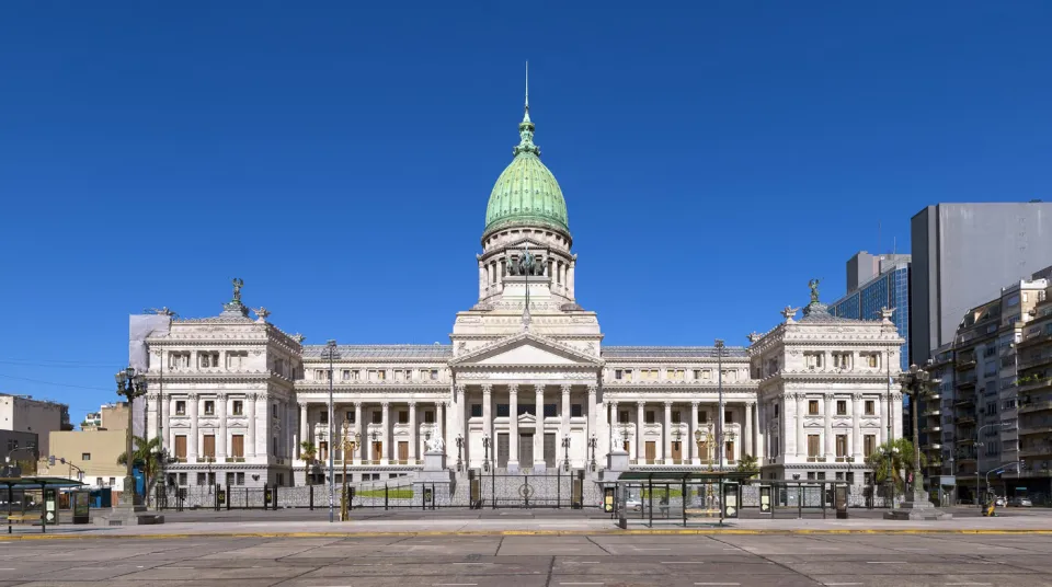 Palace of the Argentine National Congress, east elevation