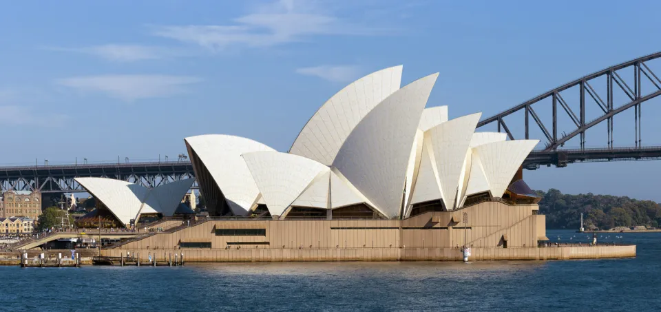 Sydney Opera House, east elevation