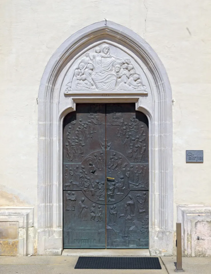 Eisenstadt Cathedral, main portal