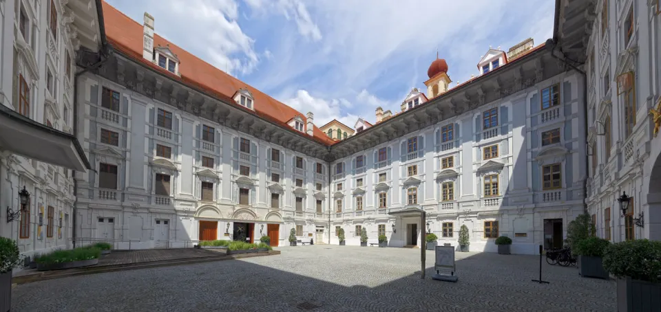 Esterhazy Palace, inner courtyard