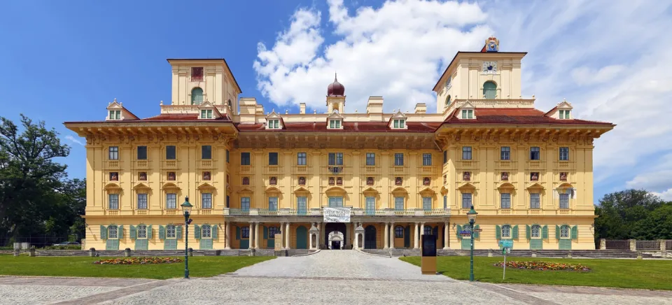 Esterházy Palace, main facade (south elevation)