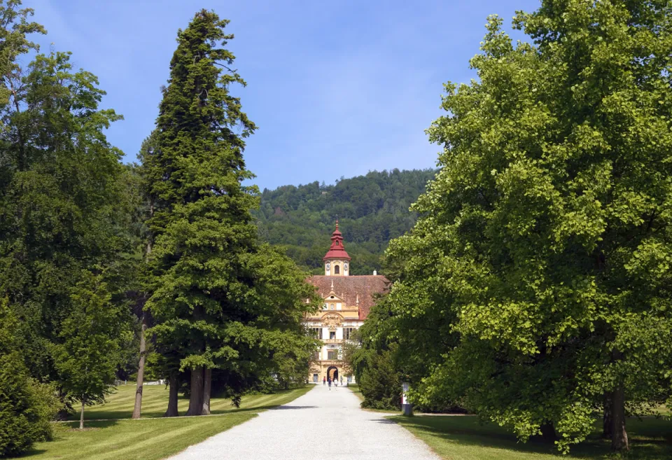 Eggenberg Palace, palace gardens