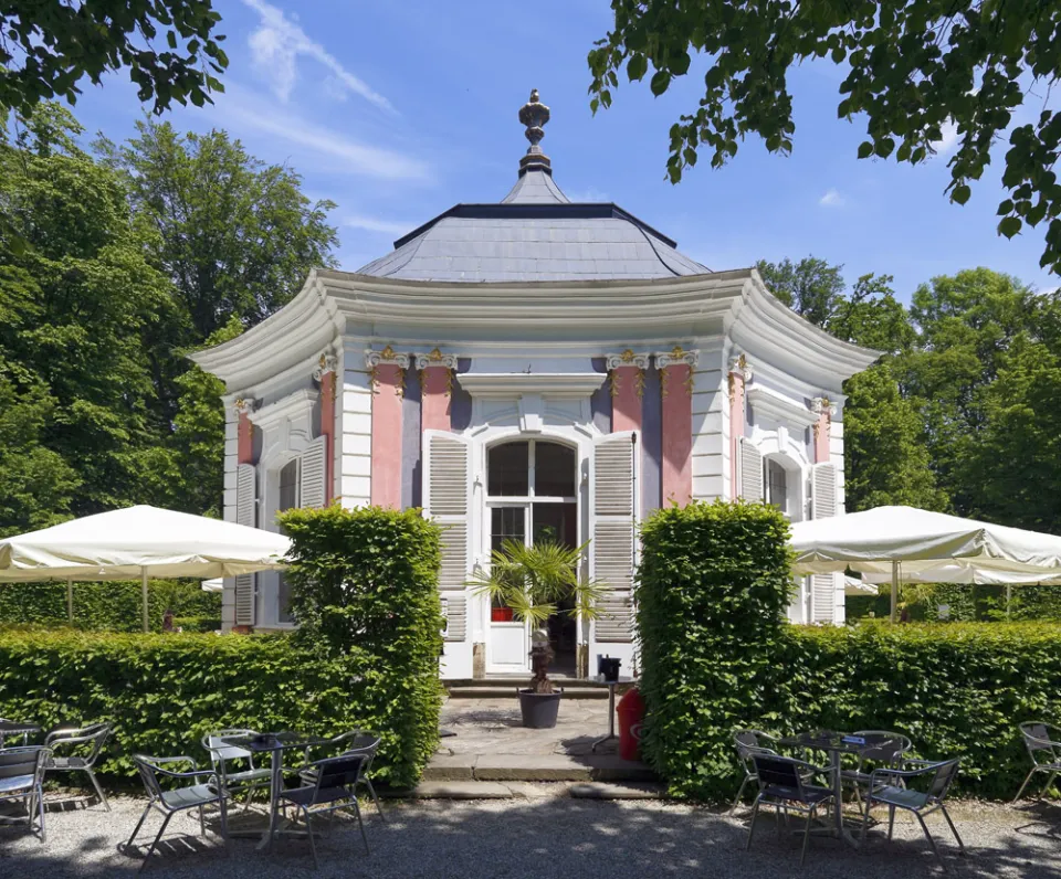 Eggenberg Palace, pavilion in the palace gardens