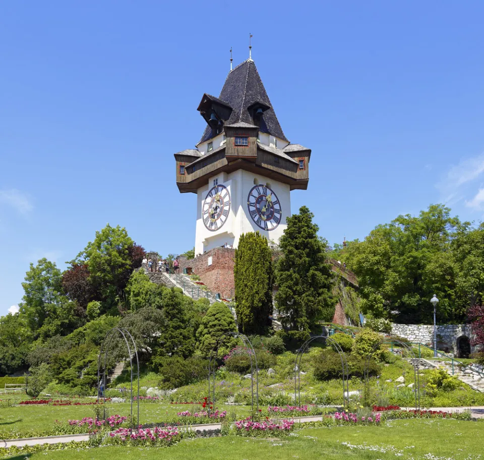 from the Rose Garden of the Citizen's Bastion