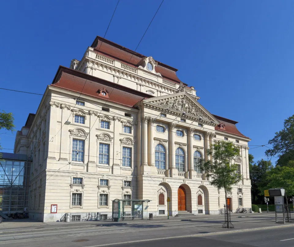 Graz Opera, south elevation