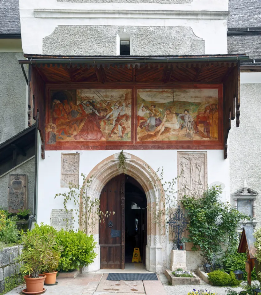 Parish Church of Mary at the Mountain, main portal