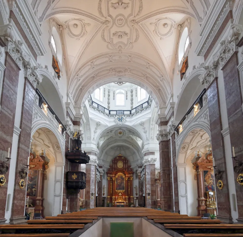 Jesuit Church, interior