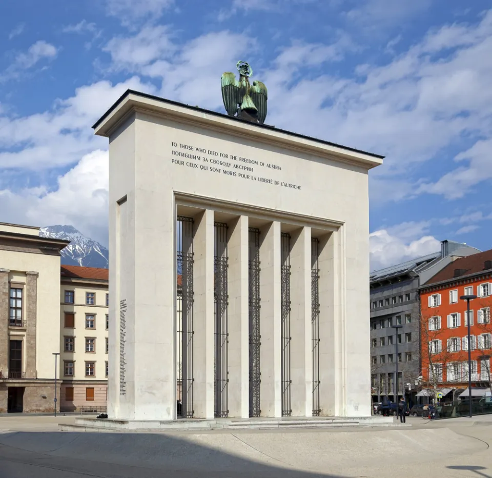 Liberation Monument, southwest elevation