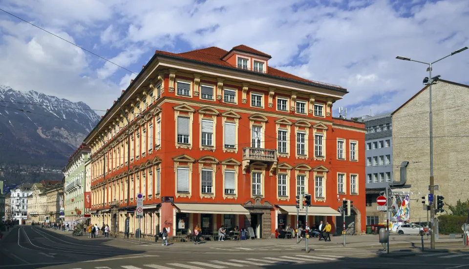 Sarnthein Palace, south elevation