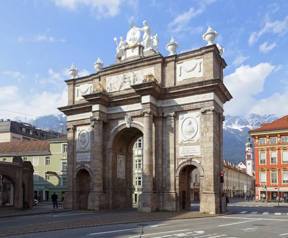 Triumphal Arch, southeast elevation