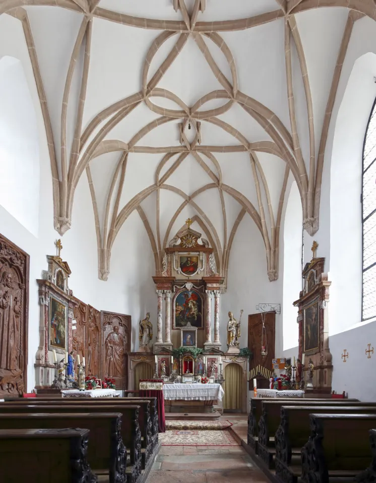 Hohensalzburg Fortress, Saint George's Church, interior 