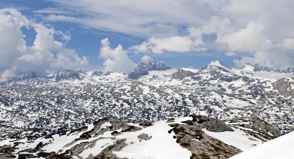 Dachstein Mountains, Gjaidstein and Koppenkarstein