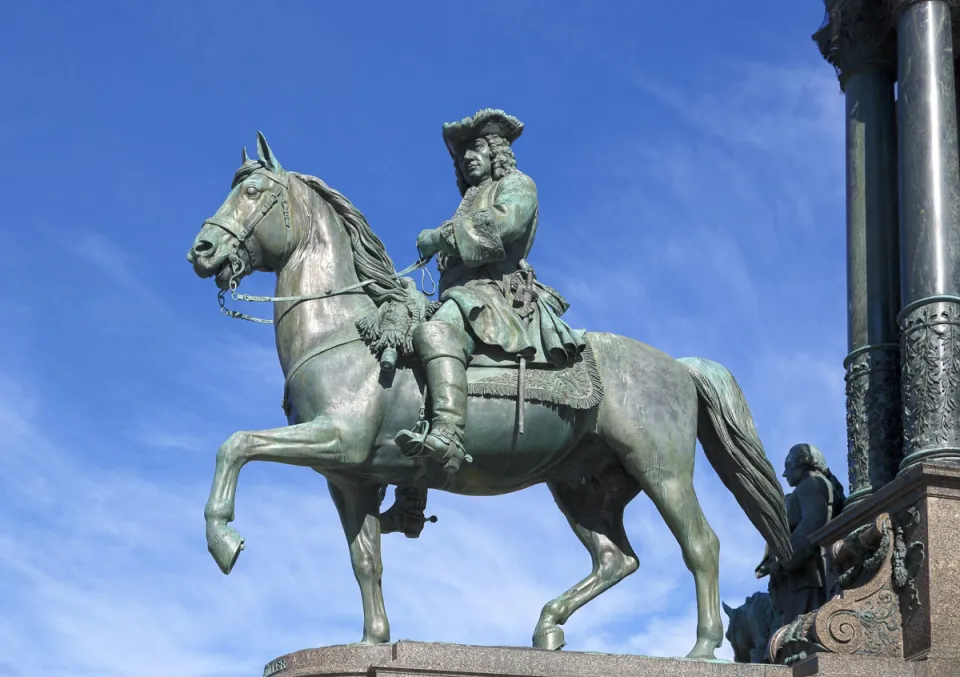 Maria Theresa Monument, equestrian statue of Ludwig Andreas von Khevenhüller