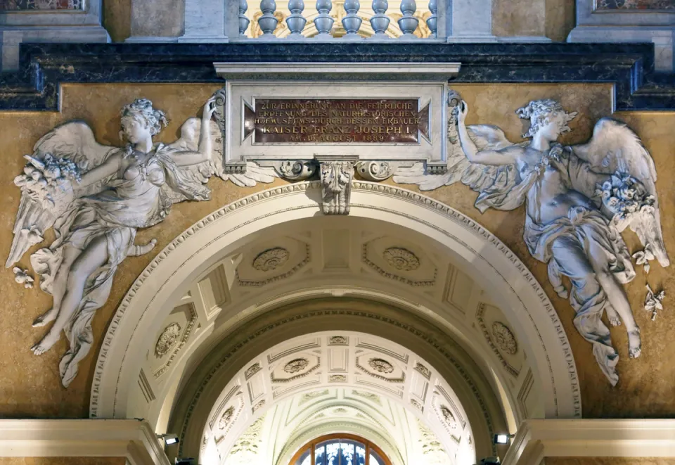 Natural History Museum, detail staircase