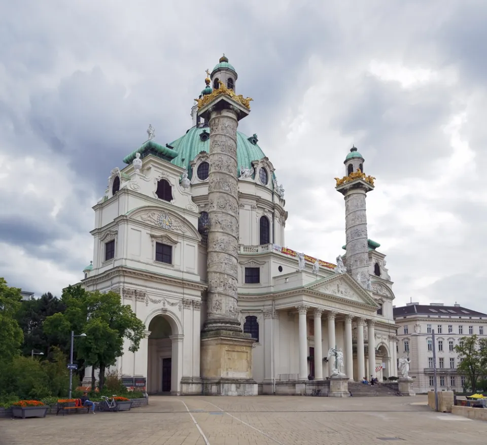 St. Charles Church, northeast elevation