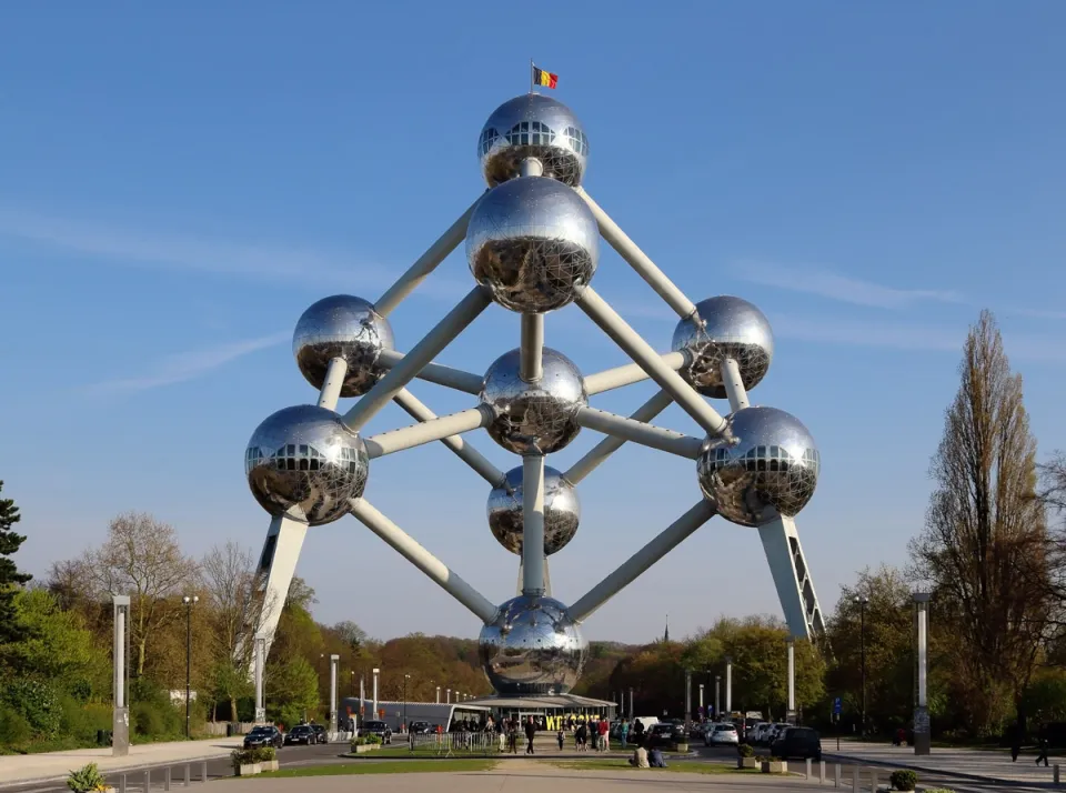 Atomium, northwest elevation