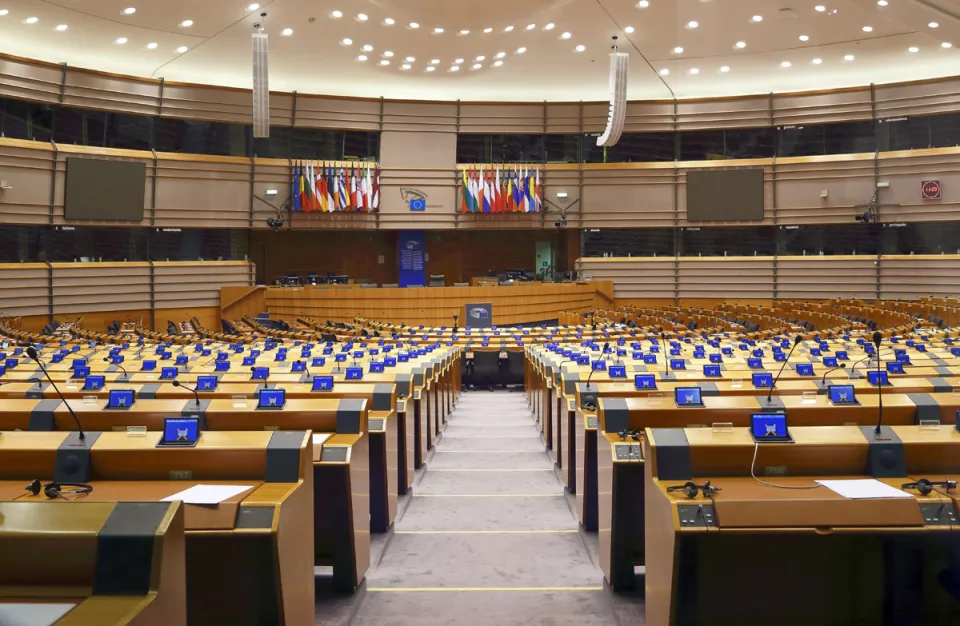 Espace Léopold, Paul-Henri Spaak Building, hemicycle