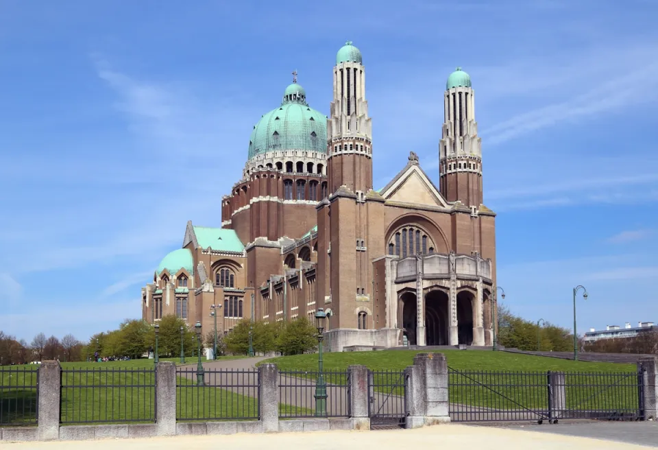 Basilica of the Sacred Heart, southeast elevation