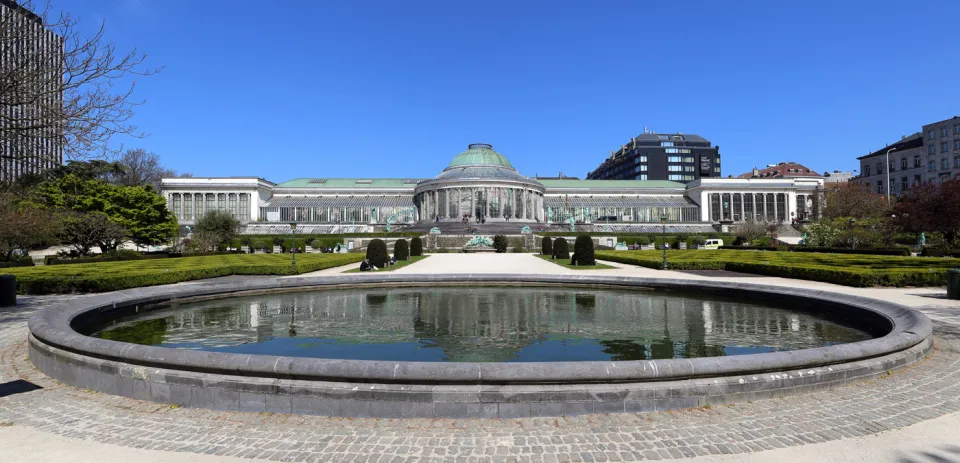 Botanical Garden of Brussels, Orangery, great basin