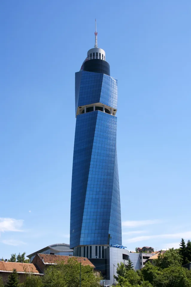 Avaz Twist Tower, west elevation