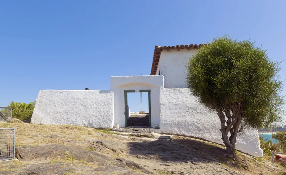 Fort of Saint Matthew, east elevation with gate