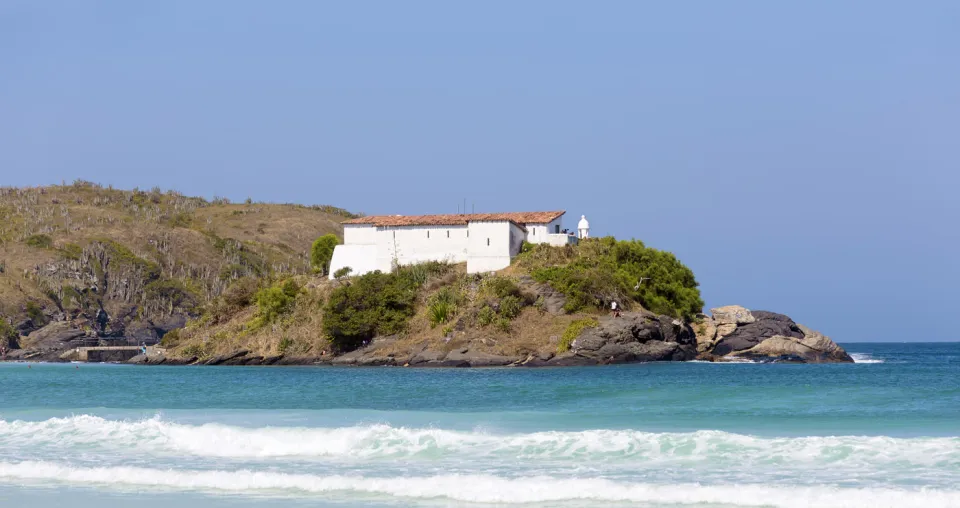 Fort of Saint Matthew, seen vom Fort Beach