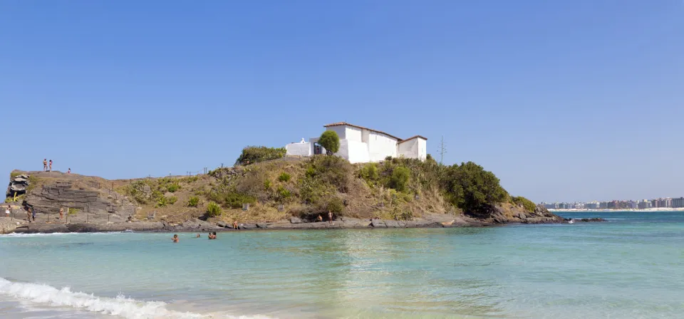 Fort of Saint Matthew, view from Fort Beach (northeast elevation)