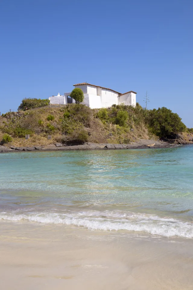 Fort of Saint Matthew, view from Fort Beach (north elevation)