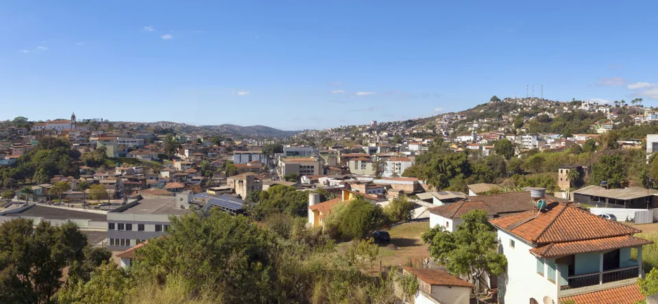 Congonhas, view from the west