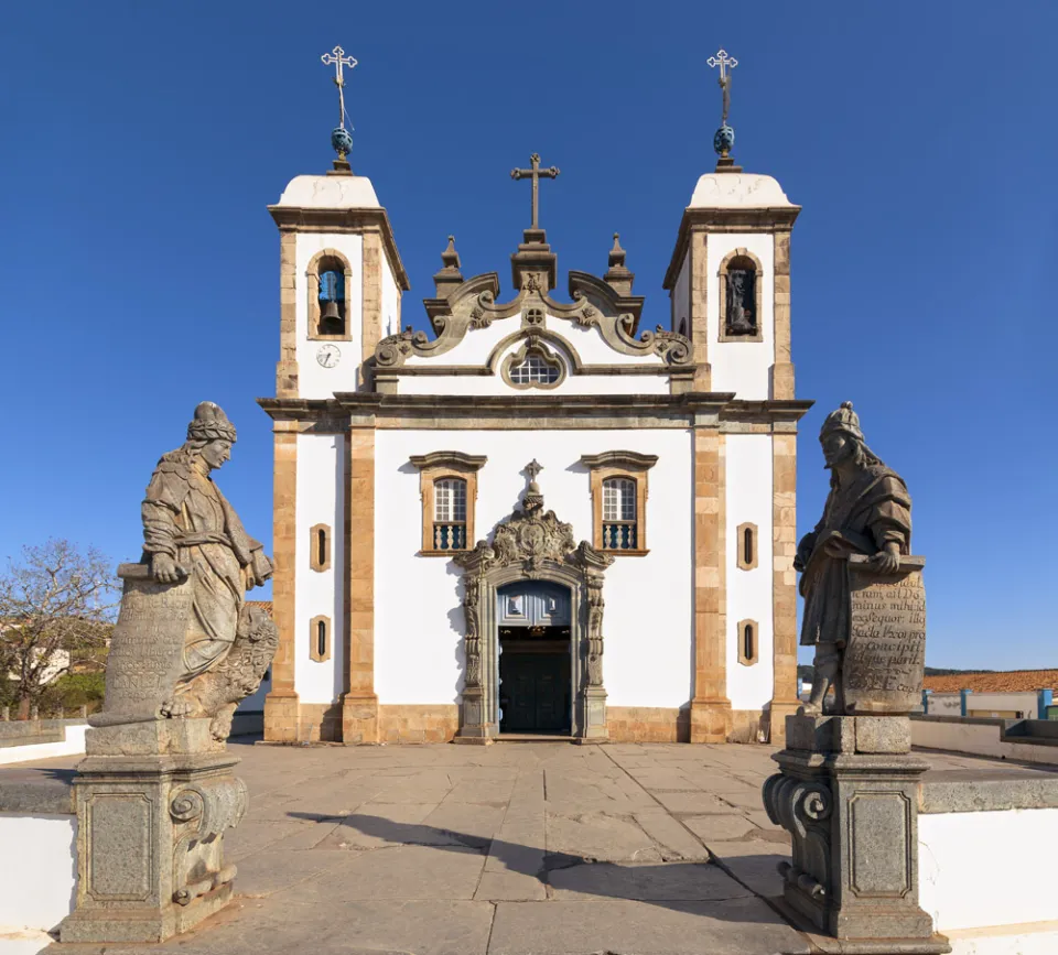 Sanctuary of Bom Jesus de Matosinhos, main facade of the church