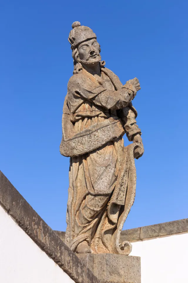 Sanctuary of Bom Jesus de Matosinhos, statue of the prophet Ezekiel