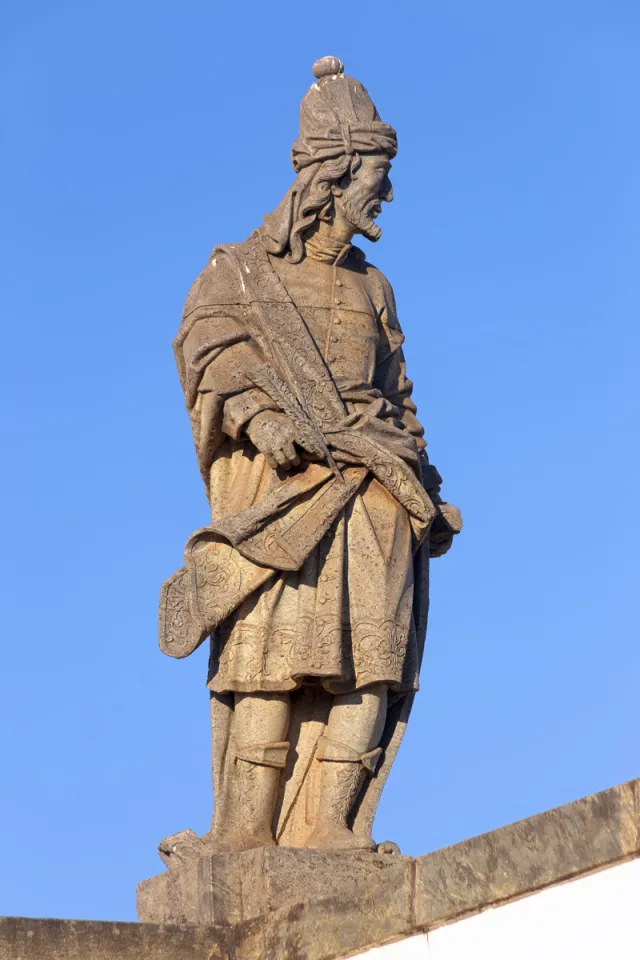 Sanctuary of Bom Jesus de Matosinhos, statue of the prophet Joel