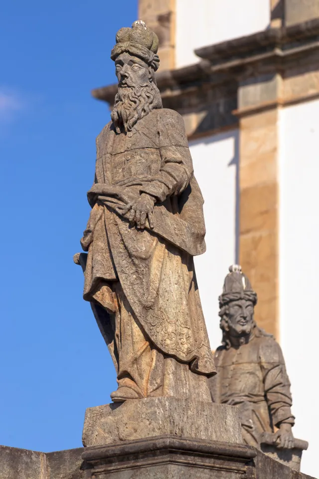 Sanctuary of Bom Jesus de Matosinhos, statue of the prophet Nahum