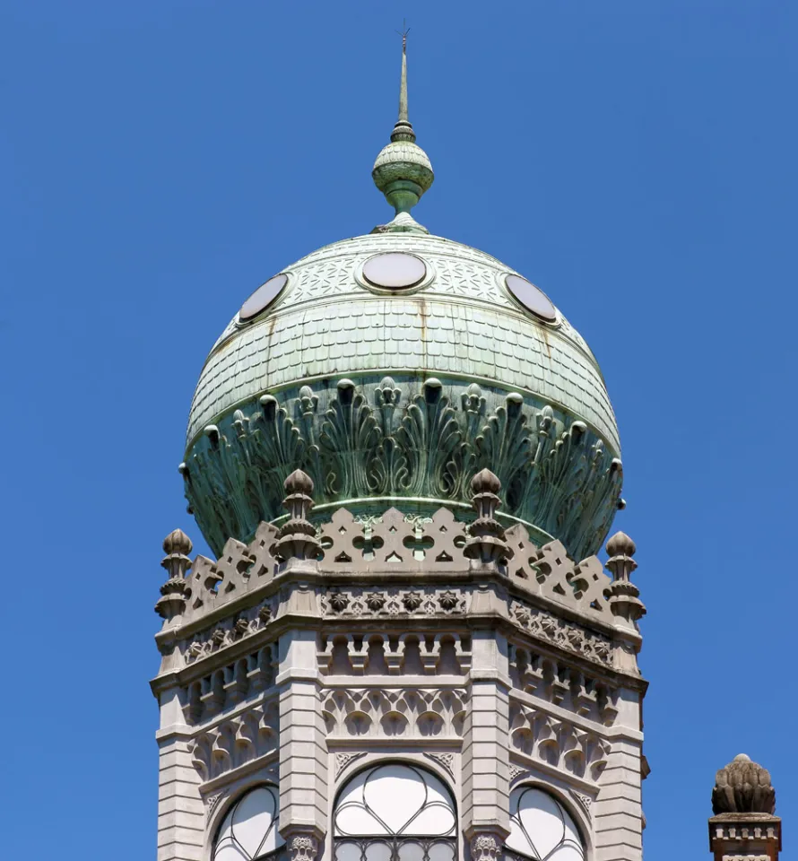 Palace of Manguinhos (Moorish Pavilion), onion dome on tower top