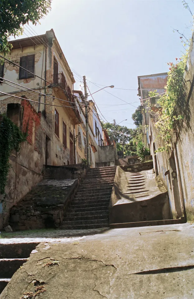 Andrés Belo Street slope
