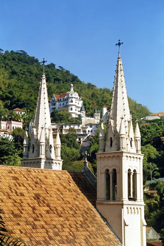 Archdiocesan Shrine of Saint Teresa of Jesus, spires (northeast elevation)