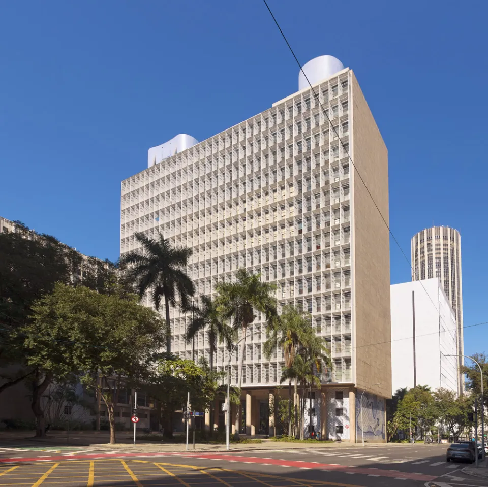 Gustavo Capanema Palace, northwest elevation