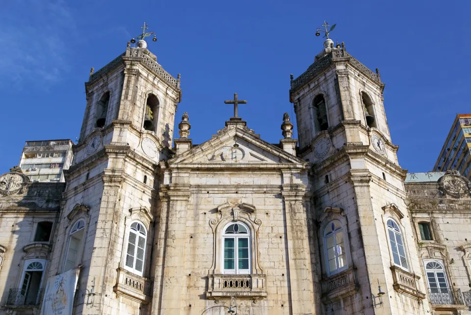 Basilica of the Immaculate Conception, facade detail