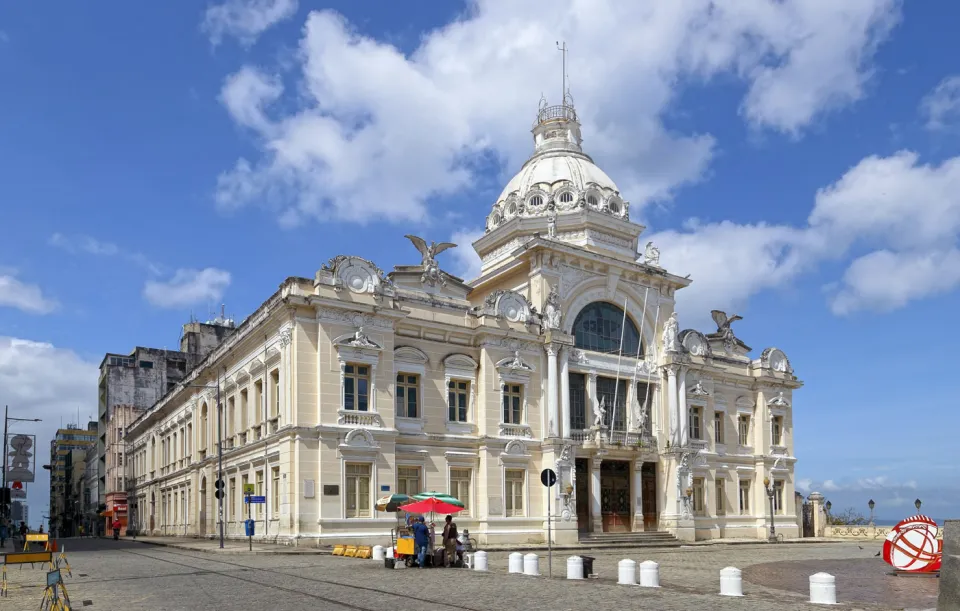 Rio Branco Palace, northeast elevation