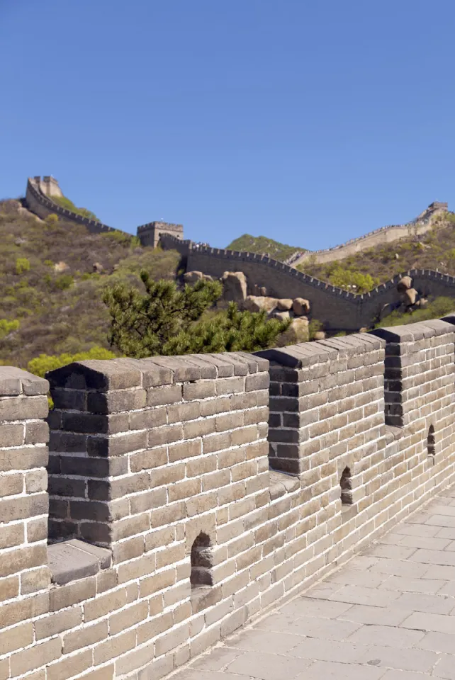 Badaling Great Wall, masonry detail of the northern section