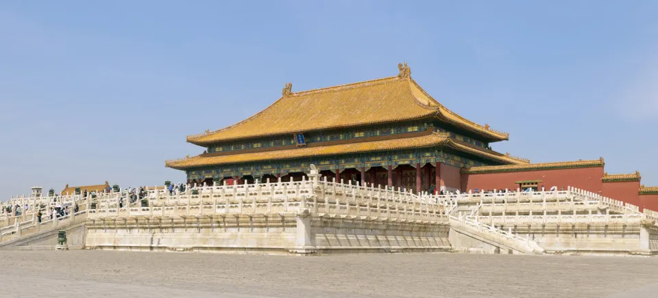 Forbidden City, Hall of Supreme Harmony, southeast elevation Forbidden City, Hall of Supreme Harmony, southeast elevation