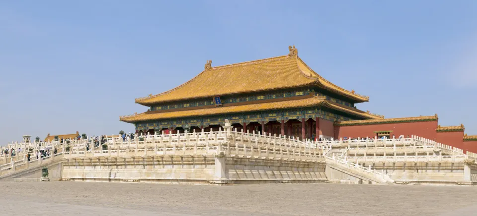 Forbidden City, Hall of Supreme Harmony, southeast elevation