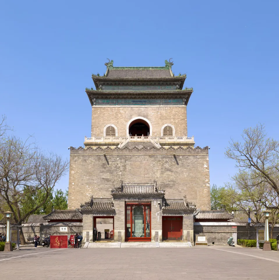 Beijing Bell Tower, south elevation