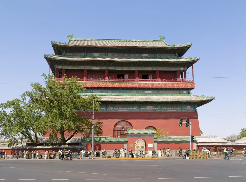 Beijing Drum Tower, south elevation
