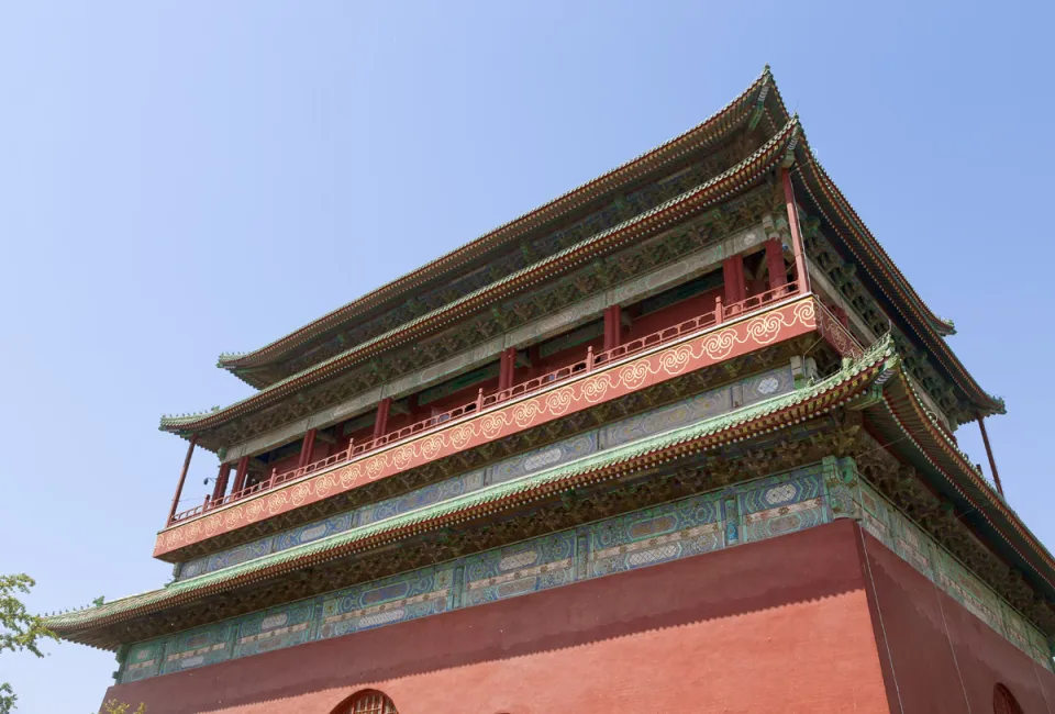 Beijing Drum Tower, southeast elevation