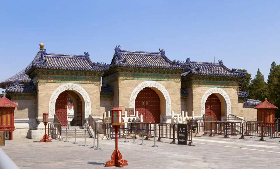 Temple of Heaven, Gate of the Echo Wall, southwest elevation