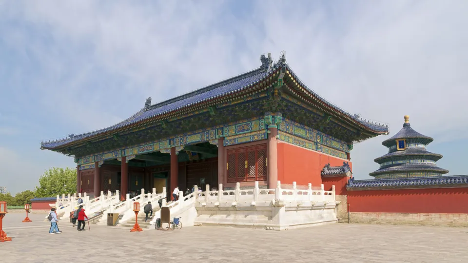 Temple of Heaven, Gate of Prayer for Good Harvests, southeast elevation