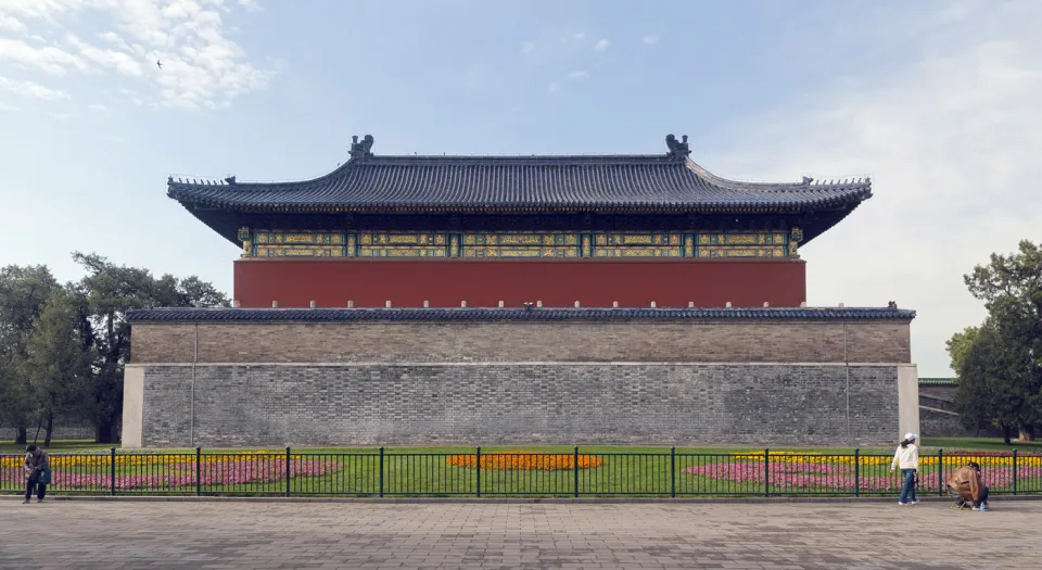 Temple of Heaven, Hall of Imperial Zenith, north elevation
