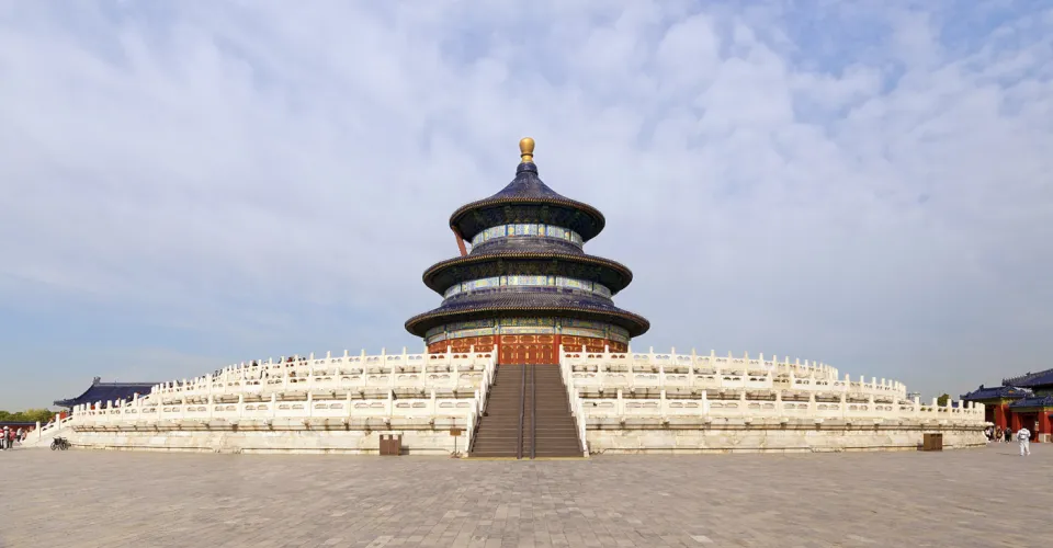 Temple of Heaven, Hall of Prayer for Good Harvests, east elevation